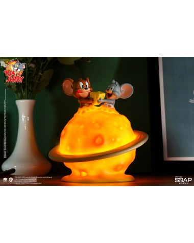 貓和老鼠 - 傑瑞鼠和泰菲芝士月球USB小夜燈 (預售)
